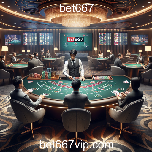 Experiência Imersiva com Dealer Ao Vivo no Bet667